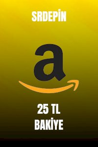Amazon Gift Cards 25 TL