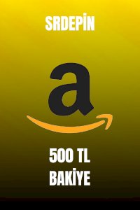 Amazon Gift Cards 500 TL