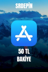APP STORE  50TL BAKİYE 
