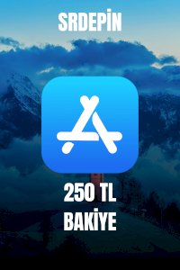 APP STORE 250TL BAKİYE 