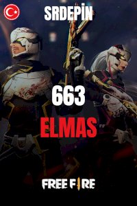 FREE FİRE 663 ELMAS 