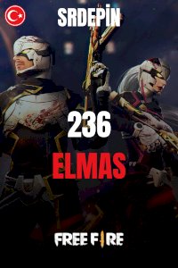 FREE FİRE 236 ELMAS 