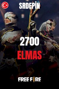 FREE FİRE 2700 ELMAS 