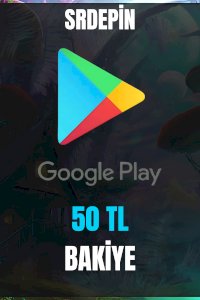 GOOGLE PLAY 50TL BAKİYE  