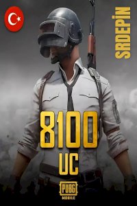 PUBG MOBİL 8100 UC   