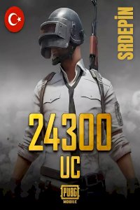 PUBG MOBİL 24300 UC  
