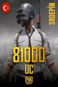 PUBG MOBİLE 81000 UC  