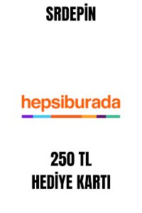 Hepsiburada 250 TL Hediye Kartı 