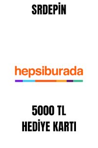 Hepsiburada 5000 TL Hediye Kartı 
