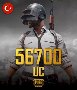 PUBG MOBİL 56700 UC  