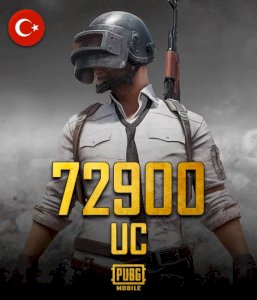 PUBG MOBİL 72900 UC  